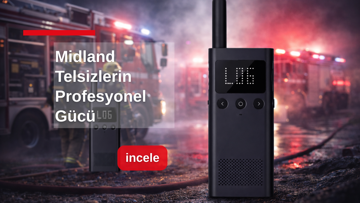 Zorlu Sahalarda Güvenilir İletişim: Midland Telsizlerin Profesyonel Gücü