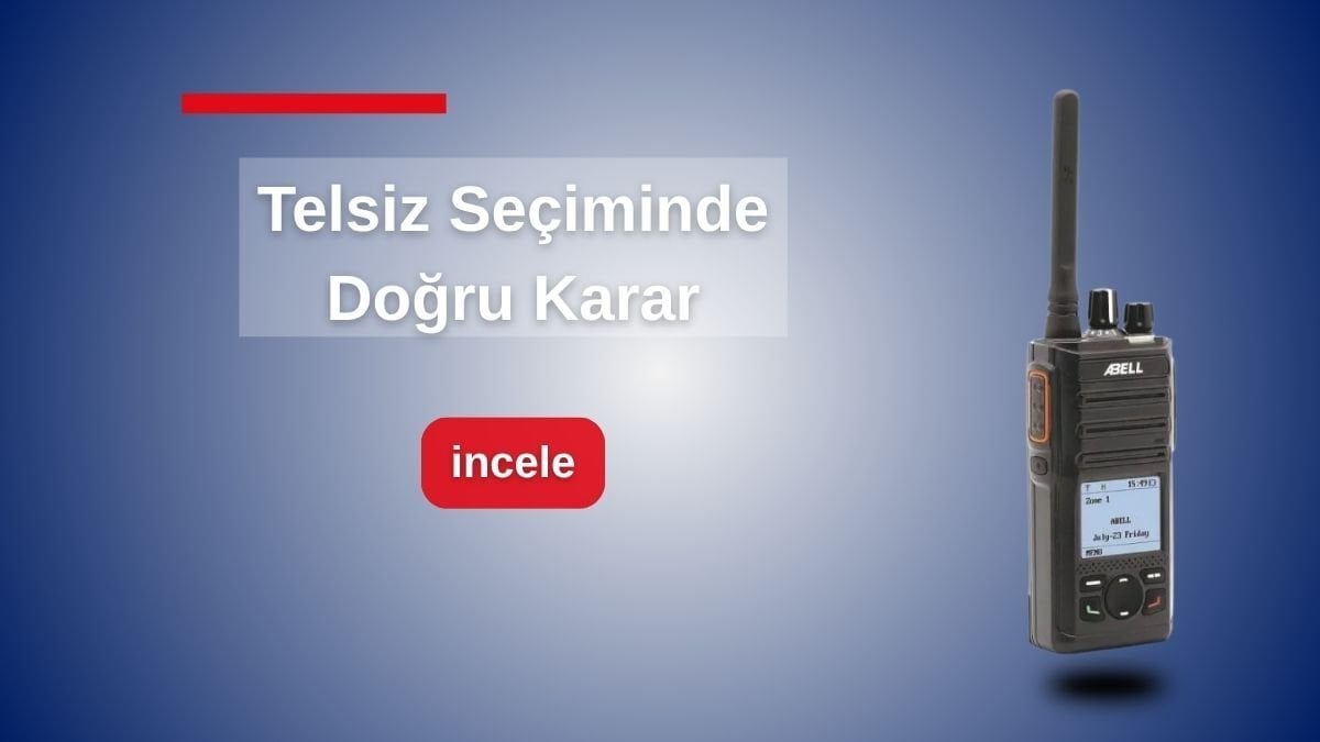 Telsiz Satın Alırken Hangi Teknik Özelliklere Dikkat Edilmelidir?
