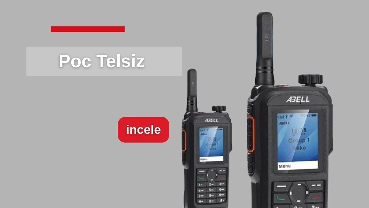 PoC Bas Konuş Cihazları ile Klasik El Telsizleri Arasındaki Temel Farklar