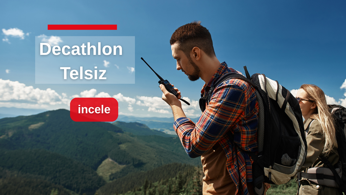 Decathlon Telsiz mi Profesyonel PMR446 Telsiz mi? 