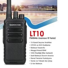 Radiocom LT 10 Analog Lisanssız Telsiz