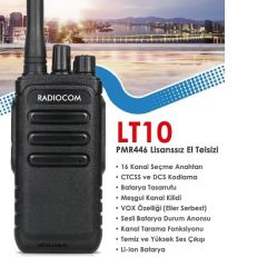 Radiocom LT 10 Analog Lisanssız Telsiz