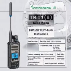 Quansheng TK‑11 (8) Amatör El Telsizi