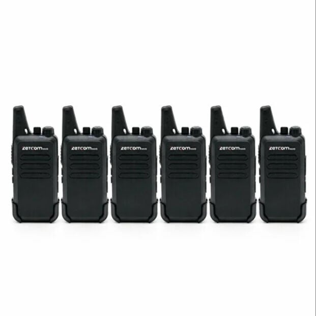 ZETCOM N446 PMR El Telsizi (6'lı Set)
