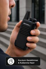 ZETCOM N446 PMR El Telsizi (6'lı Set)